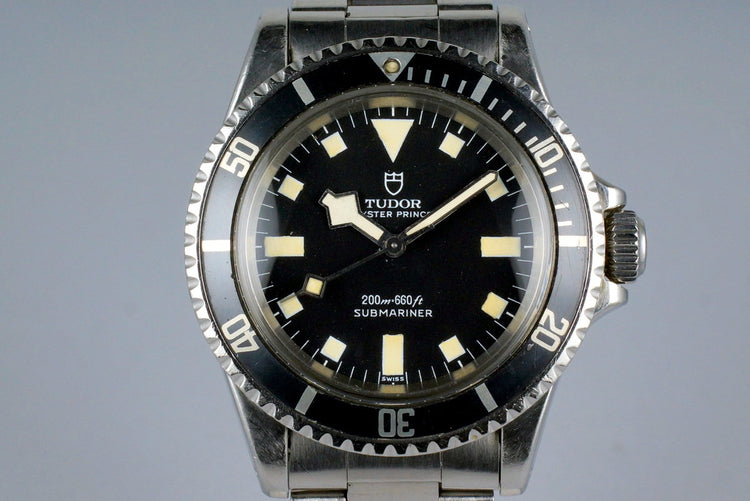 1972 Tudor Submariner 7016/0 Black Snowflake Dial
