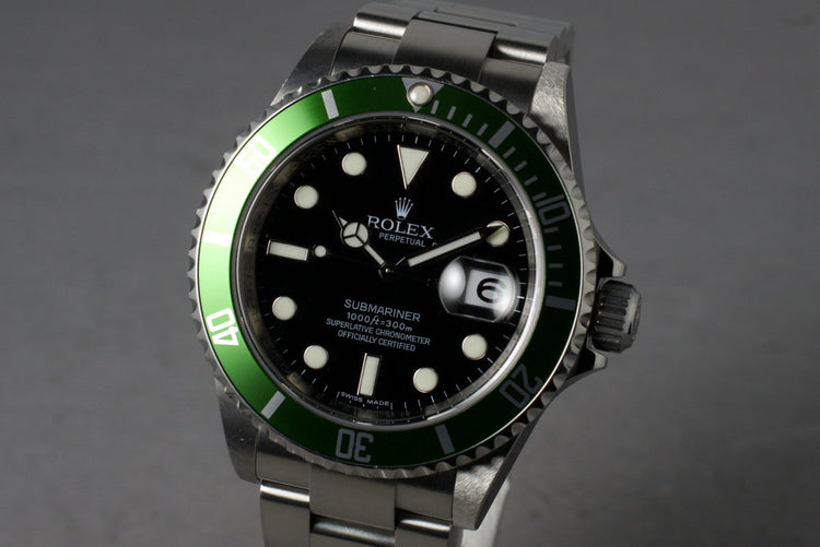 2007 Rolex Submariner 16610V with Box and Papers