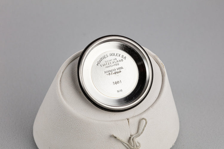 1970 Rolex DateJust 1601 with No Lume Wide Boy Dial