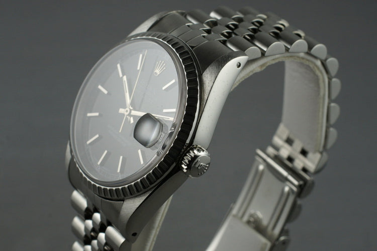 1991 Rolex DateJust 16220 with Box and Papers