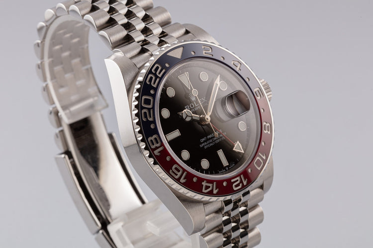 2019 Rolex GMT-Master II 126710BLRO with Box and Card