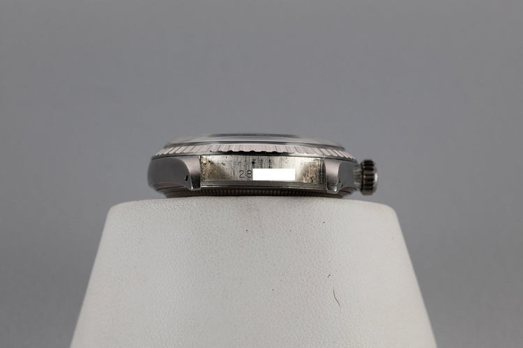 1970 Rolex DateJust 1603 No Lume Silver Dial