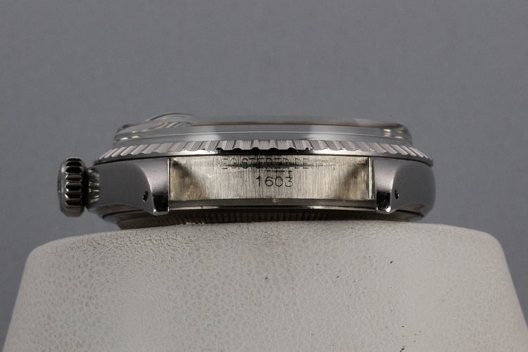 1970 Rolex DateJust 1603 with Matte Silver Dial