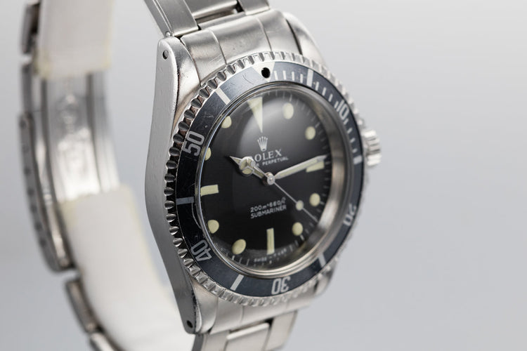 1967 Rolex Submariner 5513 Meters First Dial