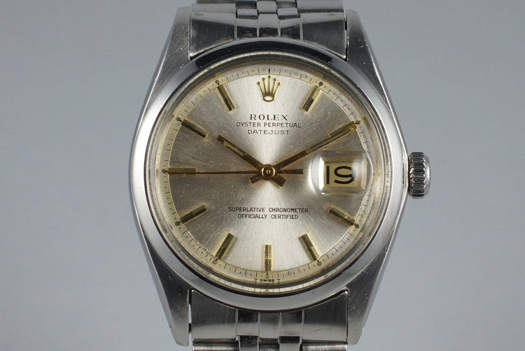 1969 Rolex DateJust 1600 Silver Dial