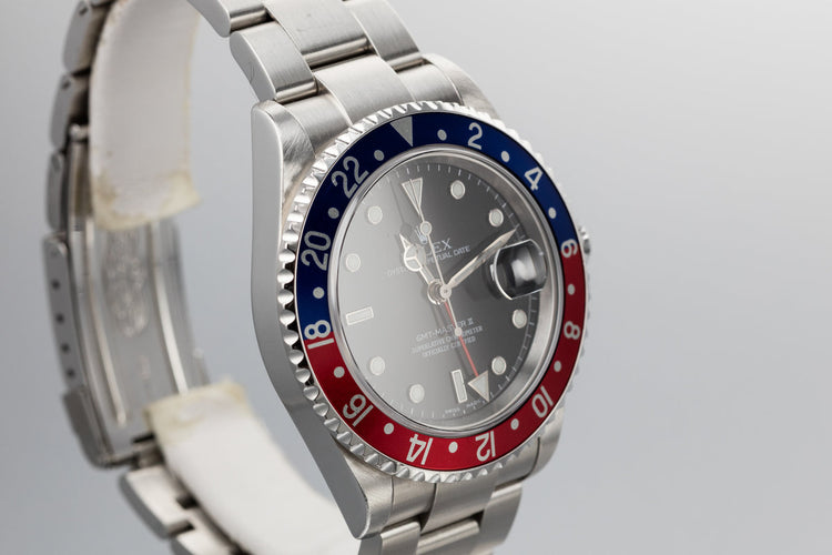 2003 Rolex GMT-Master II 16710 "Pepsi" with Box and Papers