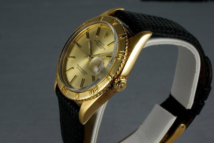 1973 Rolex 18K Gold Datejust 1625 Thunderbird