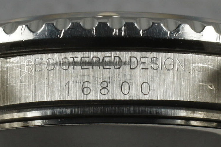 1979 Rolex Submariner 16800 with Orange Lume and Service Papers