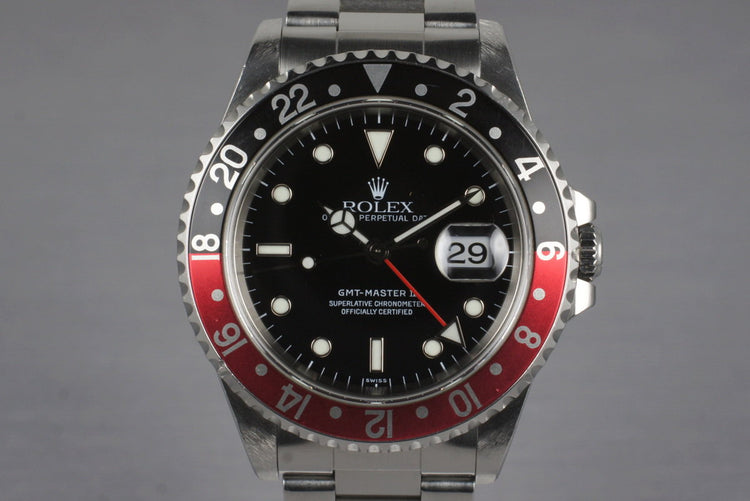 1997 Rolex GMT II 16710 with Papers