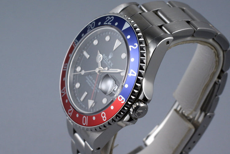 1996 Rolex GMT 16700 with Box and Papers