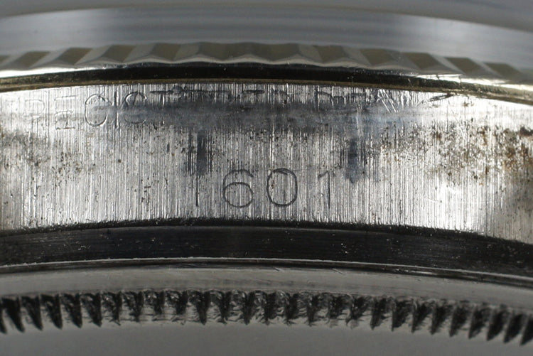 1962 Rolex Datejust 1601 with Non-Luminous Dial
