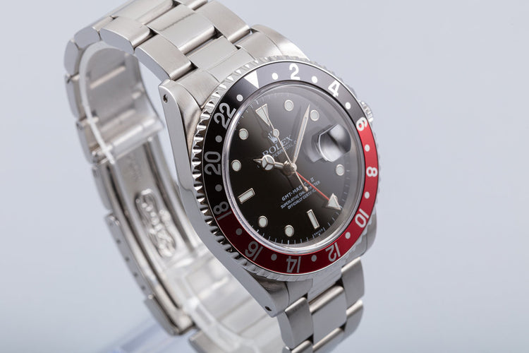 1999 Rolex GMT-Master II 16710 "Coke" Bezel