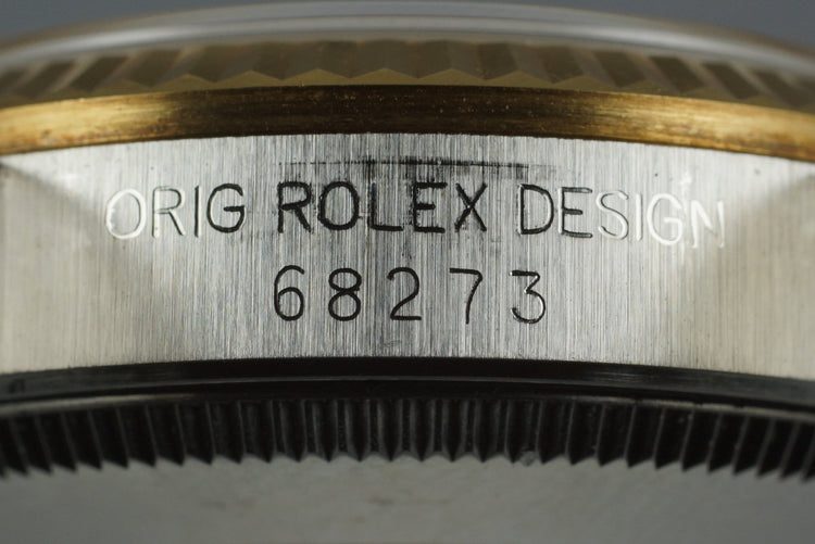 1991 Rolex Two Tone DateJust Mid Size 68273