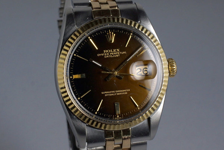 1966 Rolex Two Tone DateJust 1601 Tropical Dial