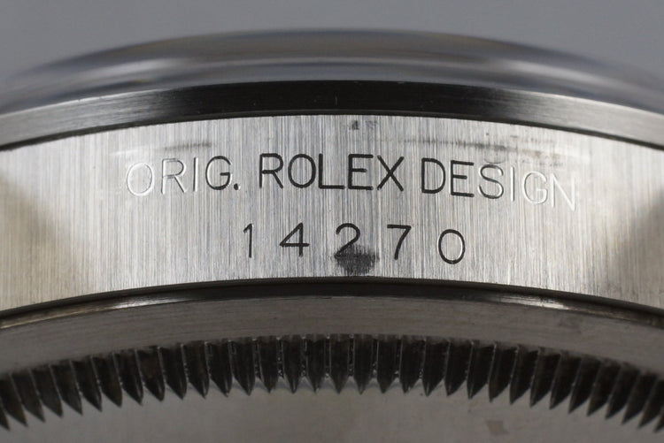 1997 Rolex Explorer 14270 with Box and Papers