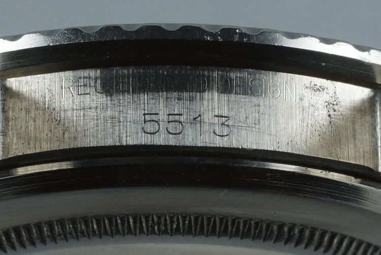 1967 Rolex Submariner 5513 Meters First