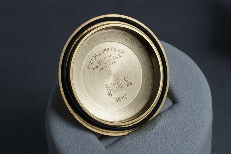1979 Rolex 18K Submariner 1680 with Faded Blue Dial and Bezel