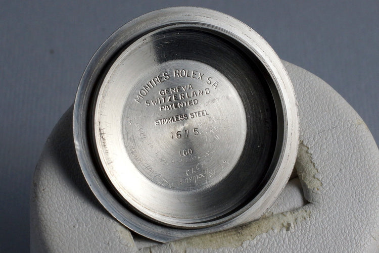 1960 Rolex GMT 1675 PCG Service Dial with Box