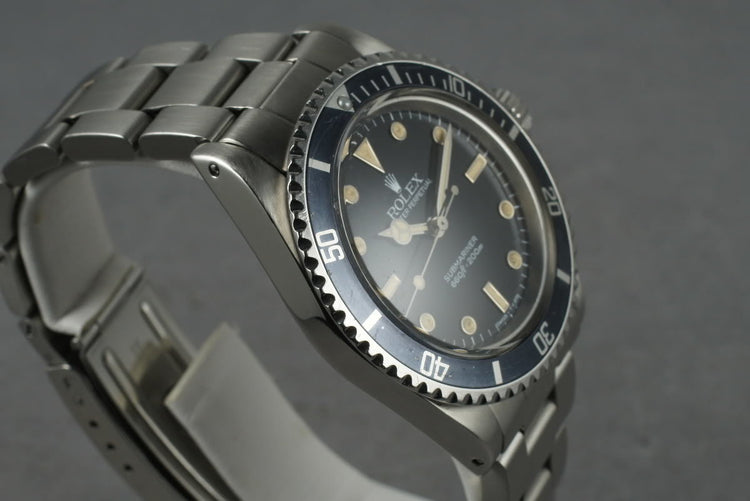 1986 Rolex Submariner SPIDER Dial Ref: 5513