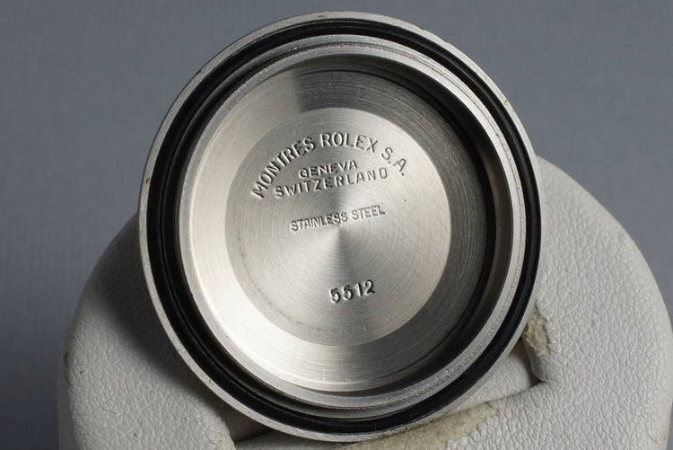 1985 Rolex Submariner 5513 with Box and Papers