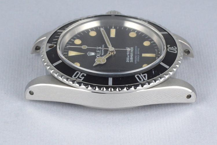 1967 Rolex Submariner 5512 4 Line Meters First Dial