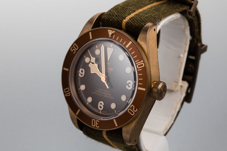2017 Tudor Bronze Heritage Black Bay 79250BM with Box and Papers