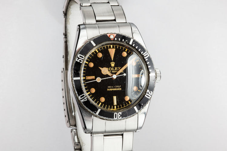 1957 Rolex Submariner 6536 with Red Triangle Insert