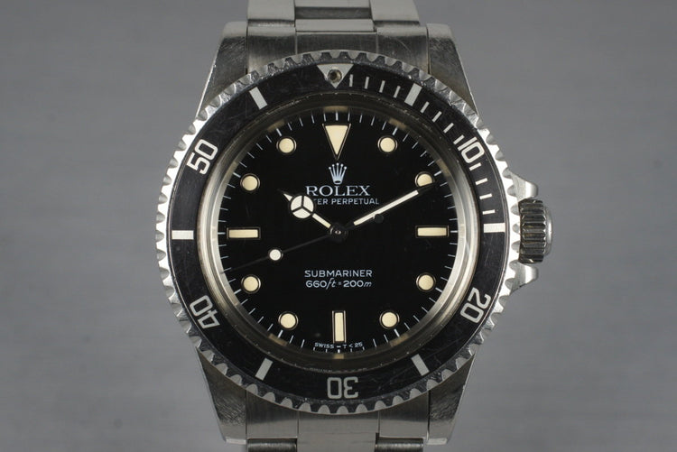 1985 Rolex Submariner 5513