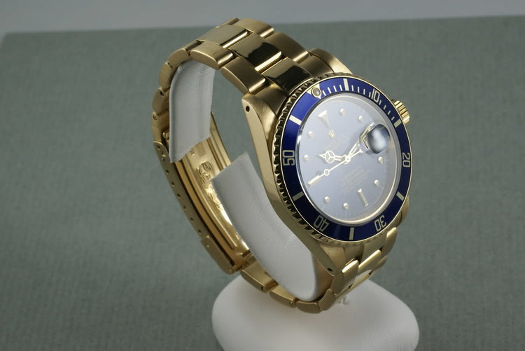 Rolex 18K Submariner Color Change Nipple Dial