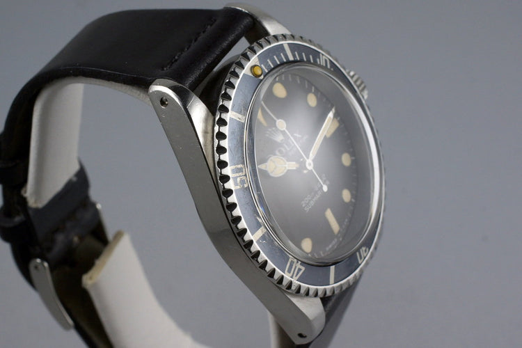 1967 Rolex Submariner 5513 Brown Meters First Dial