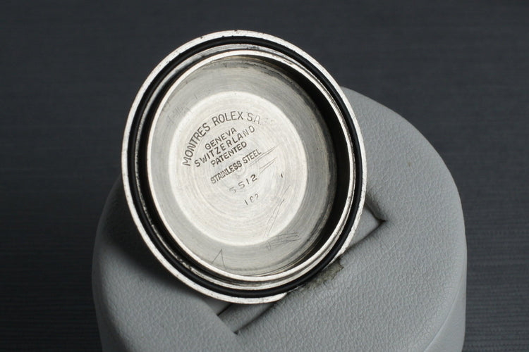 1962 Rolex Submariner 5513 PCG with Mark 1 Gilt Chapter Ring Dial