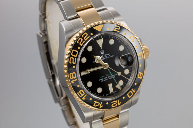 2007 Rolex Two-Tone GMT-Master II 116713 with Box and Papers