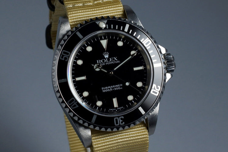 2000 Rolex Submariner 14060