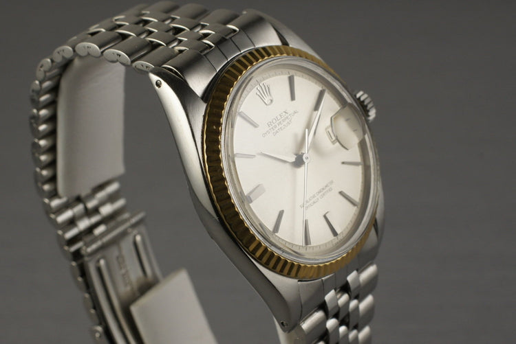 1964 Rolex Two Tone DateJust 1601 Silver Dial