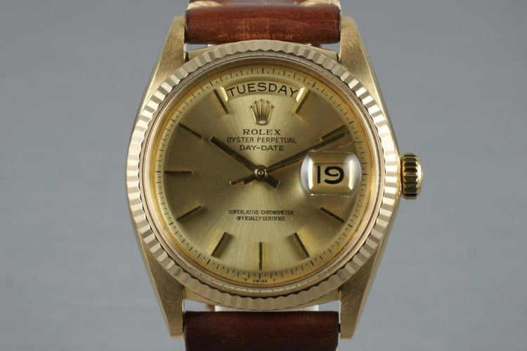 1972 Rolex YG Day-Date 1803