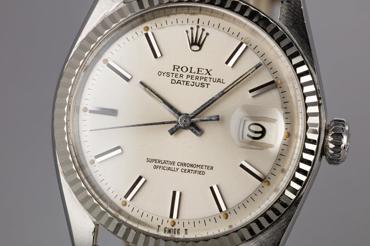 1969 Rolex DateJust 1601 Silver Dial