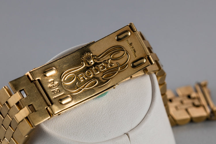 1958 Rolex 18K YG Day-Date 6611B with Serpico Y Laino Dial