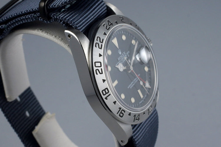 1991 Rolex Explorer II 16570 Black Dial