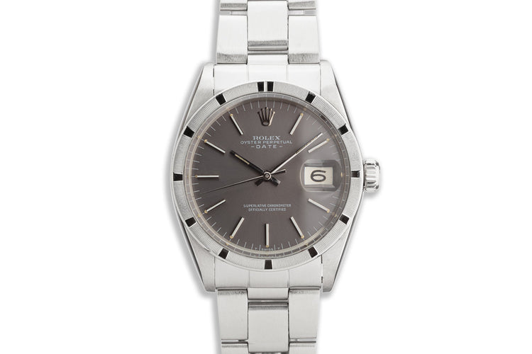 1967 Vintage Rolex Date 1501 Gray Dial