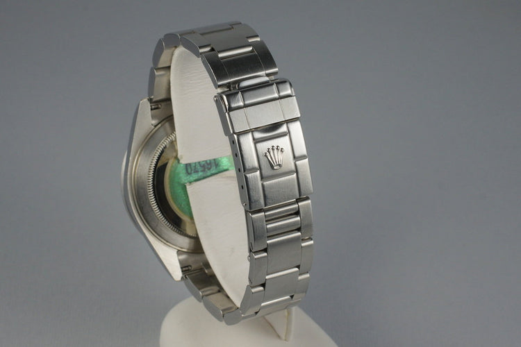 2005 Rolex Explorer II 16570 White Dial