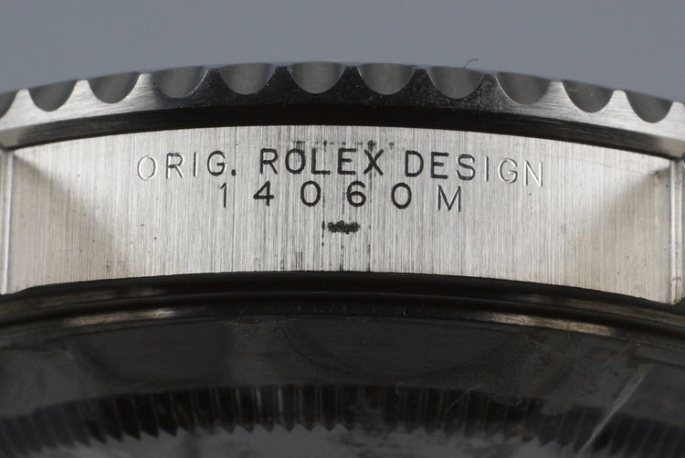 2001 Rolex Submariner 14060M