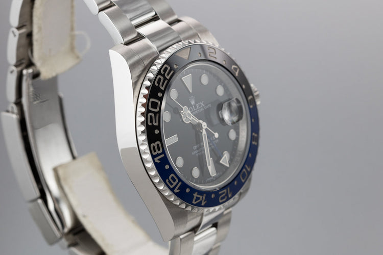 2015 Rolex Gmt-Master II 116710BLNR "Batman" with Box and Papers