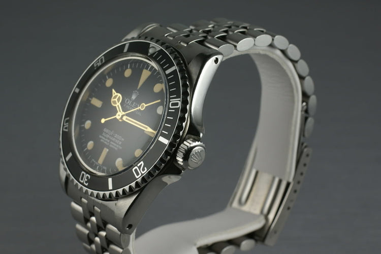 Rolex Submariner 5513 Pointy Crown Gaurd Case