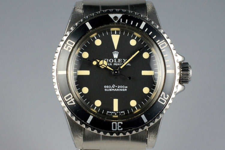 1970 Rolex Submariner 5513