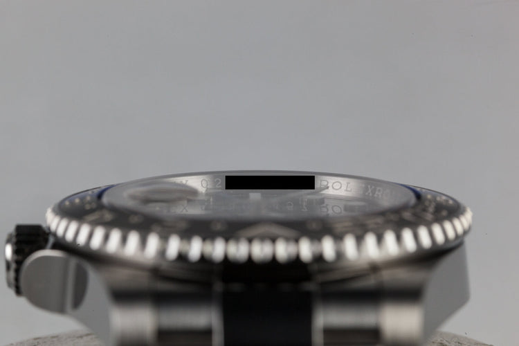 2017 Rolex GMT-Master 116710 BLNR "Batman" with Box and Papers