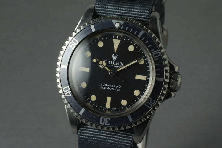 1968 Rolex Submariner 5513 Meters First