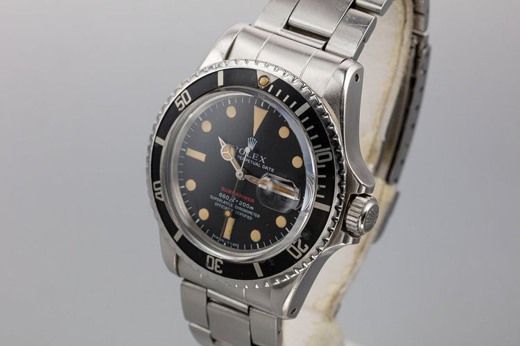 1972 Rolex Red Submariner 1680 with MK IV Dial