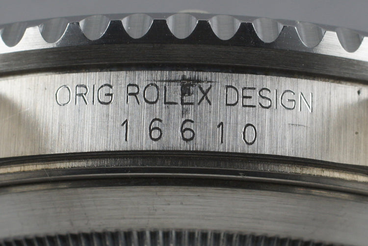 1988 Rolex Submariner 16610