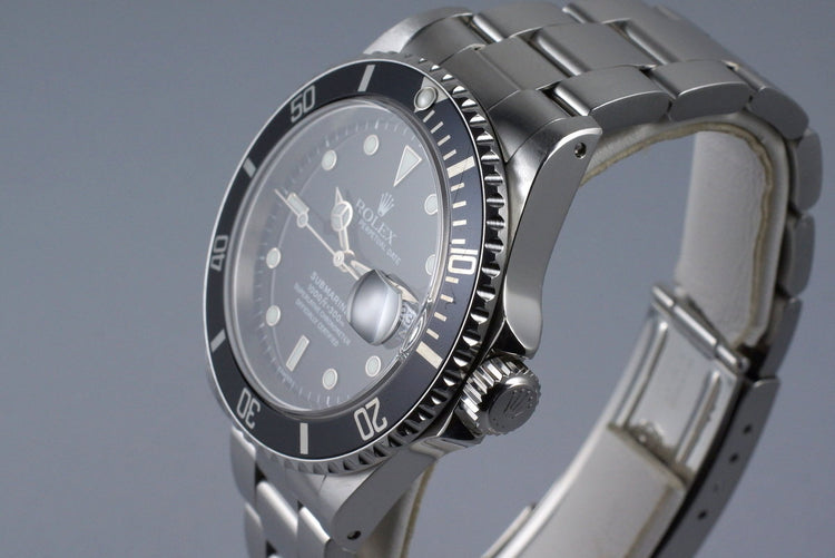 1999 Rolex Submariner 16610