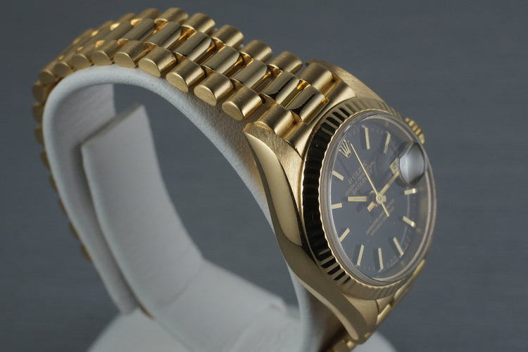 1991 Rolex Ladies YG Datejust 69178